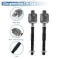thumbnail image 4 of Kit de 2 Pcs de Extremos de Barra de Dirección Interior Delanteros para Suspensión y Dirección para Ford Fusion 2006-2009, 4 of 7