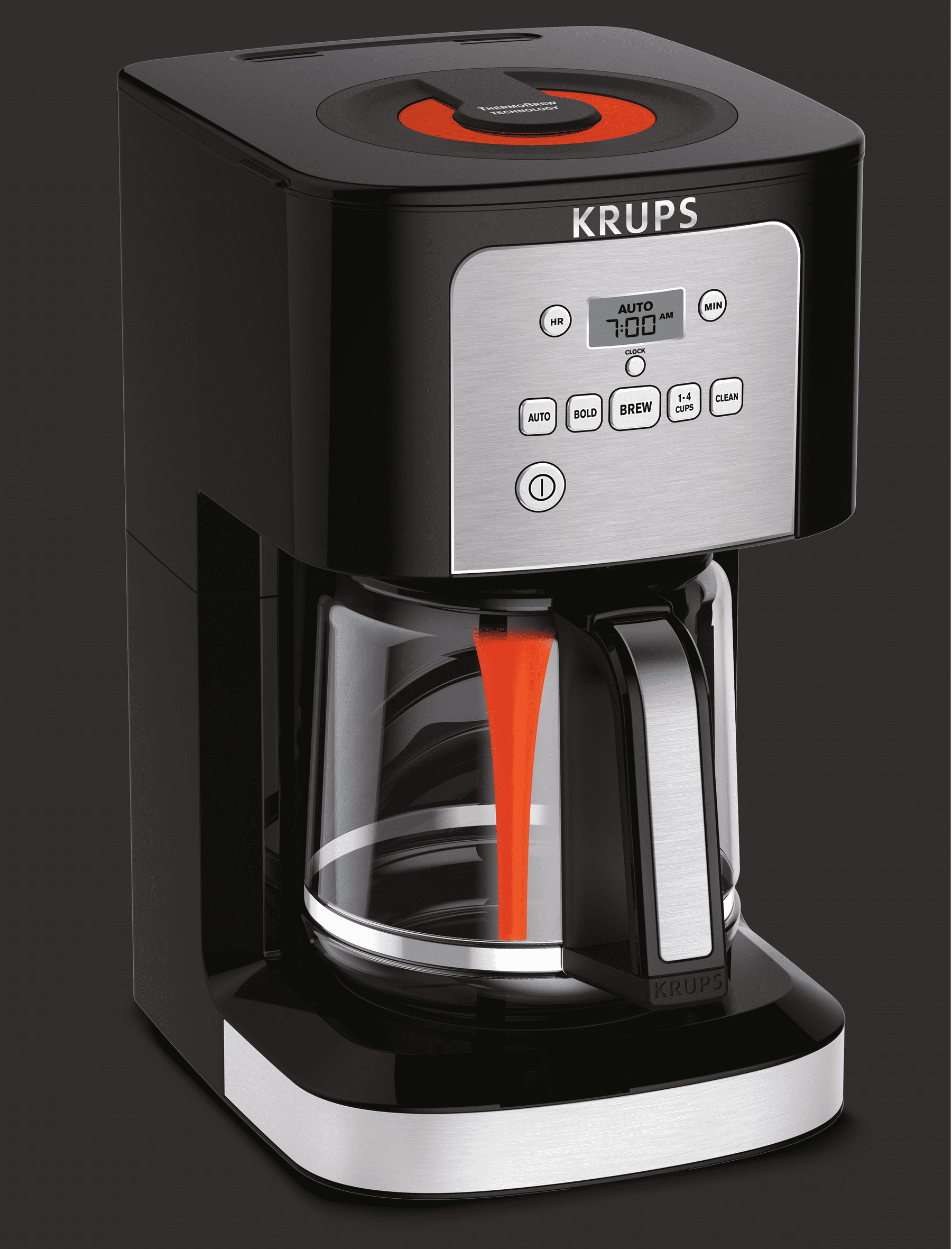 KRUPS KRUPS EC324 14-CUP THERMOBREW PROGRAMMABLE COFFEE MAKER EC324050