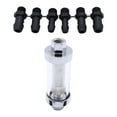 thumbnail image 1 of Filtros de en línea visibles 3/8 "1/4" 5/16 "Accesorios reutilizables s lavables universales para Ffc1000-9706 Line Zulema Combustible de aceite en línea, 1 of 8