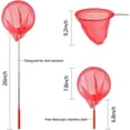 thumbnail image 2 of NOGIS 4Pcs Kids Telescopic Butterfly Fishing Nets Insect Net Bug Net Insect Catching Nets Outdoor Tools for Catching Butterfly Insects Bug Fish Ladybird Nets, Extendable from 15 Inch to 34 Inch, 2 of 7