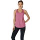 thumbnail image 2 of icyzone Camisetas sin mangas para entrenamiento para mujer, camisetas atléticas para yoga, espalda cruzada, camiseta sin mangas para correr, ajuste holgado (M carbón/rosa), 2 of 5