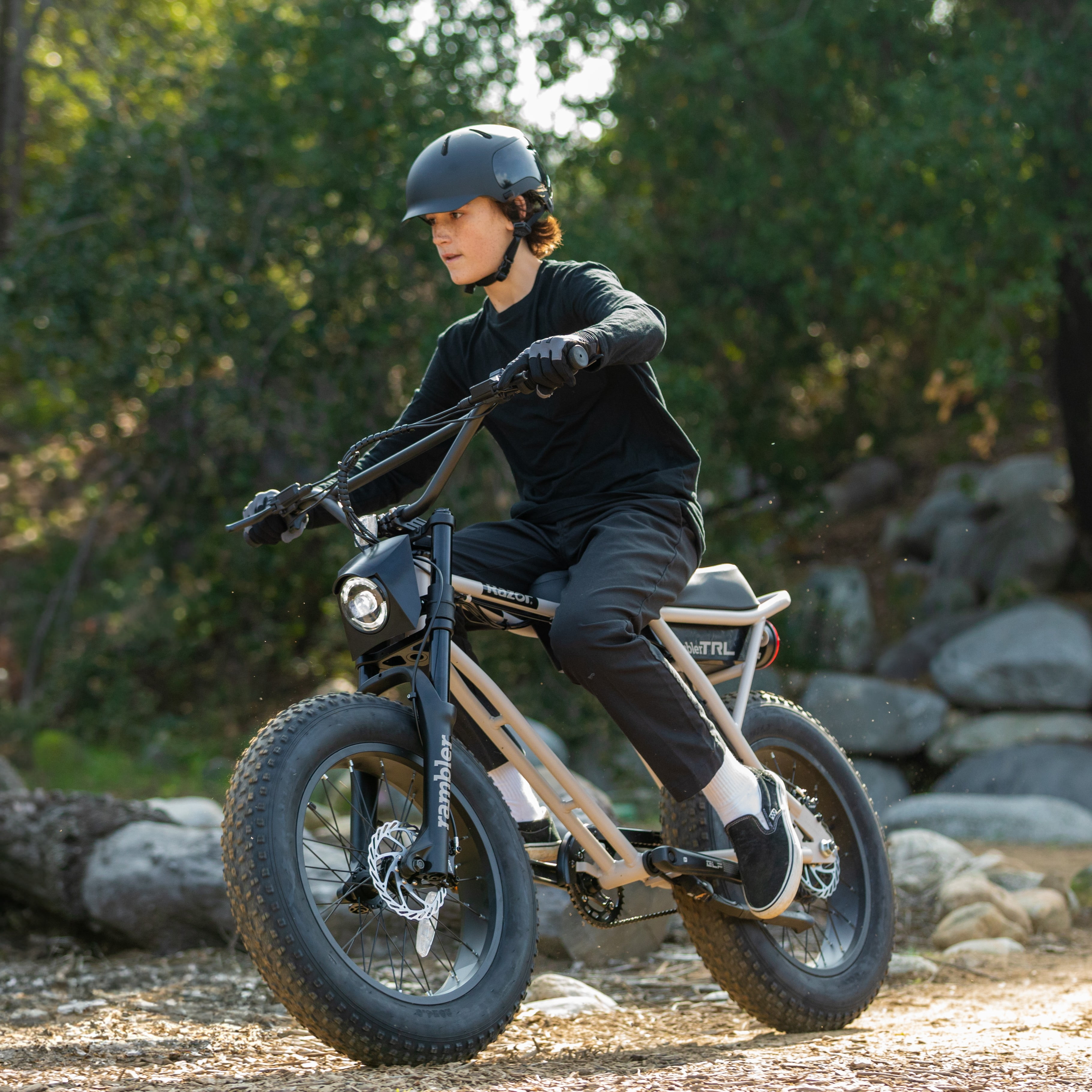 Razor Rambler TRL – Class 2 Adult Electric Bike for Trail Riding, up to 19.9 mph, 750W Motor