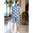 thumbnail image 3 of Conjunto Hombre Verano Camisa y Short a Juego Alberca Playa y Calor, 3 of 5