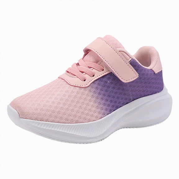 enyan Toddler Light Up Shoes Boys Girls Breathable Luminous Tennis Sneakers for Outdoor Sport Toddler Shoes,Pink,Size 13