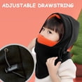 thumbnail image 5 of 2WIN2BUY Balaclava Ski Mask for Boys Girls,Adjustable Thick Warm Windproof Winter Hats,Soft Fleece Hat with Mask & Neck Warmer,Blue, 5 of 7