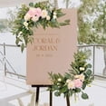 thumbnail image 3 of CNKOO 2 Pieces Wedding Arch Flowers Fake Flowers Greenery for Front Door Ornament, 3 of 8