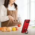 thumbnail image 2 of Allytechgroup Militargy Grade Shockproof Case for Apple iPhone 14 Plus, Magnetic Cover Compatible with Magsafe & Car Mount Ring Kickstand Bumper Case for Women Men, Red, 2 of 10