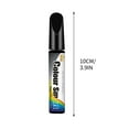 thumbnail image 2 of Touch Up Paint For Cars, Automotive Black Car Paint Pen Scratch Repair Touch Up Paint With Pen Tip and Brush, Quick & Easy To Repair Minor Automotive Scratches Touch Up Paint Pen 12ML (Black), 2 of 8