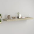 thumbnail image 1 of vidaXL Floating Wall Shelf Oak 90x23.5x3.8 cm MDF, 1 of 4