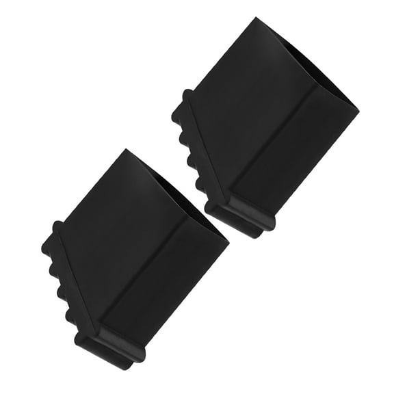 LABRIMP 2Pcs Ladder Foot Covers Rubber Non Slip Protective Caps Quick Install for Enhanced Ladder Grip