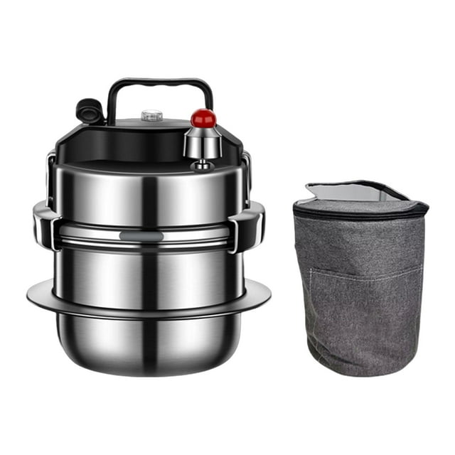 GUOOL Autocuiseur Micro Miniature Petit en Acier Inoxydable 304 Ordinaire avec Sac