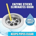 thumbnail image 6 of Sani 360 Sticks Lemon Fresh Drain Cleaner and Deodorizer, 24 Count, 6 of 10