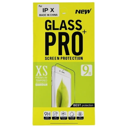 Glass Pro+ Premium Tempered Glass Screen for Apple iPhone Xs/X - Clear
