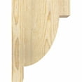 thumbnail image 3 of 6"W x 10"D x 14"H Alpine Rough Sawn Corbel, Douglas Fir, 3 of 9