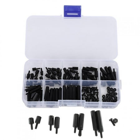 

Tebru Nylon Screw Kit M2 Male Female Hex Spacers Industrial For Mechanics
