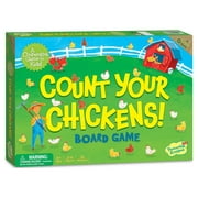 Peaceable Kingdom Count Your Chickens! Board Game - 2 to 4 Players - Ages 3+