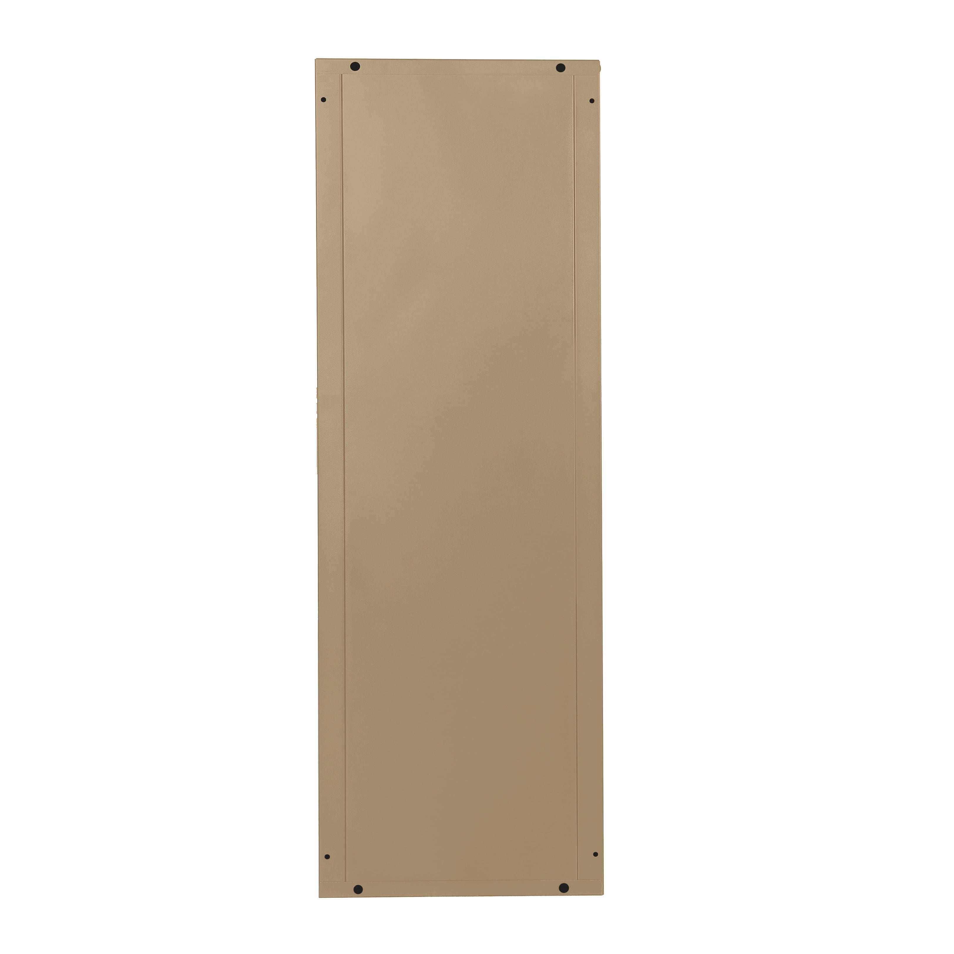 Mossy Oak Gun Security Cabinet, 8 Gun Capacity, Rifle Storage Safe, Key Lock, Tan, 17 x 11 in, 1 Cabinet