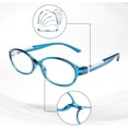 thumbnail image 4 of Reading Glasses Blue Light Blocking Women Oval Round Computer Readers Ladies Cheaters Glasses 4 Pack Colorful Protective Case, 4 of 8