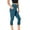 Navy-17, variant on LIBRCLO Womens Leggings Capris with Pockets Solid Color High Waist Pants Women Yoga Pants Summer, Black