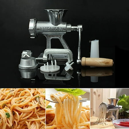 Visland Multifunctional Hand Operating Crank Meat Grinder Heavy Duty