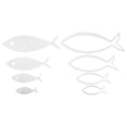 thumbnail image 1 of 1 Set DIY Fish Acrylic Mirror Wall Sticker Acrylic Fish Mirror Effect Wall Stickers, 1 of 8