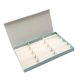 thumbnail image 4 of Caja de gafas Caja de gafas de de Almacenador de lentes de almacenamiento Organizador de de Organizador para la tienda Cajón de escritorio de Azul, 4 of 8