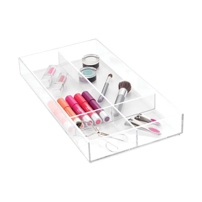 InterDesign 2 in. H x 16 in. W x 8 in. D Plastic Cosmetic Organizer