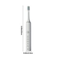thumbnail image 3 of Electric Toothbrush for Adults,Power Electric Toothbrush with 8 Brush Heads,2-Min Timer,5 Modes Teeth Whitening,Travel Toothbrush, 3 of 9