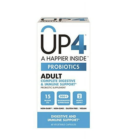 Up4 Probiotics, DDS1 Adult, 60 Count