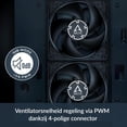 thumbnail image 3 of Arctic ACFAN00299A P9 PWM PST CO – 92mm Pressure Optimized Case Fan | Dual Ball bearing | PWM Controlled speed with PST SplitterBlack, 3 of 6