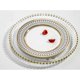 thumbnail image 5 of Round White Dinner Plate With Creative Edge For Salad Dessert Sashimi 31.7 Cm Diameter, 5 of 5
