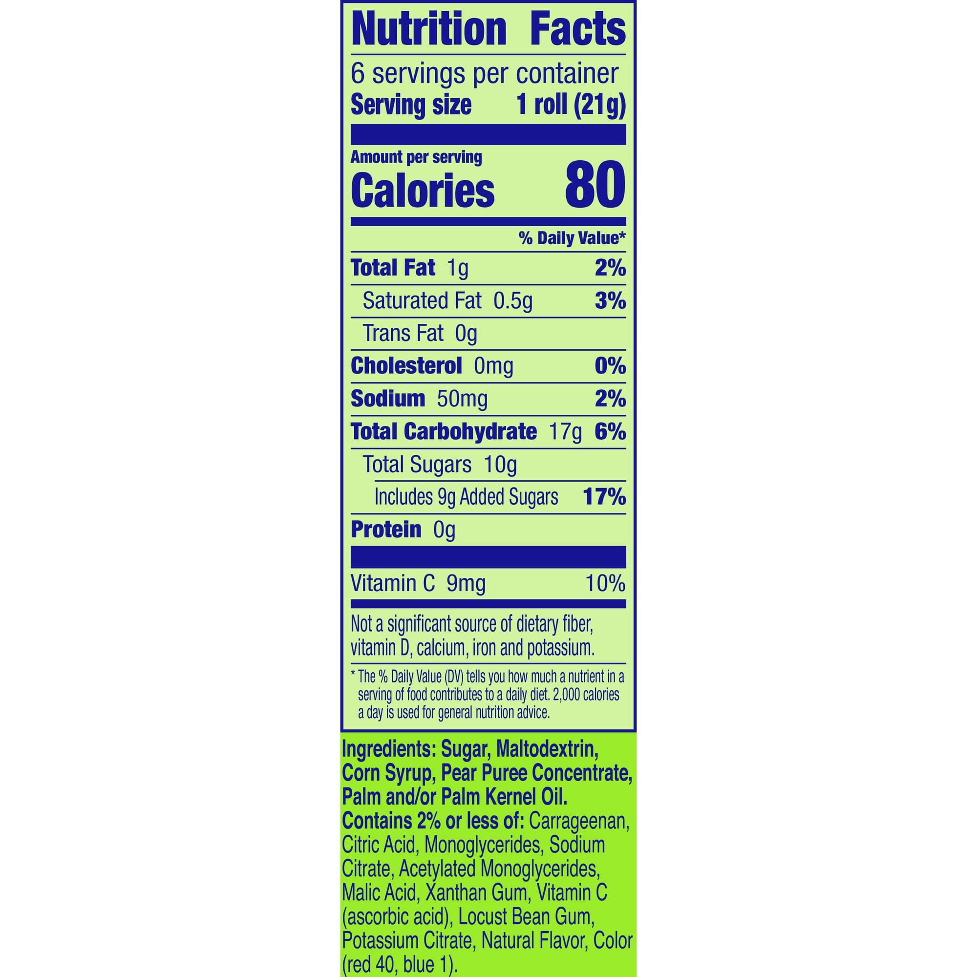 Fruit by the Foot Fruit Flavored Snacks, Berry Tie-Dye, 4.5 oz, 6 ct (Pack of 4)