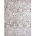 thumbnail image 2 of Hauteloom Morna Living Room, Bedroom Machine Washable Area Rug - Traditional - Light Gray, Black, Mustard - 5'3" x 7', 2 of 14