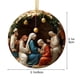 thumbnail image 5 of Christmas Hanging Decorations Flat Christmas Christmas Tree Nativity Scene Decorations Hanging Decoration Hangings, 5 of 8