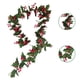thumbnail image 2 of Ratán navideño artificial Ticfox decoración interior fruta roja 170 cm, 2 of 9