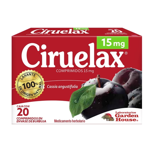Laxante Ciruelax 20 comprimidos