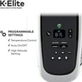 thumbnail image 6 of Keurig K-Elite Coffee Maker, Single Serve K-Cup Pod Coffee Brewer, With Iced Coffee Capability, Brushed Silver, 6 of 14