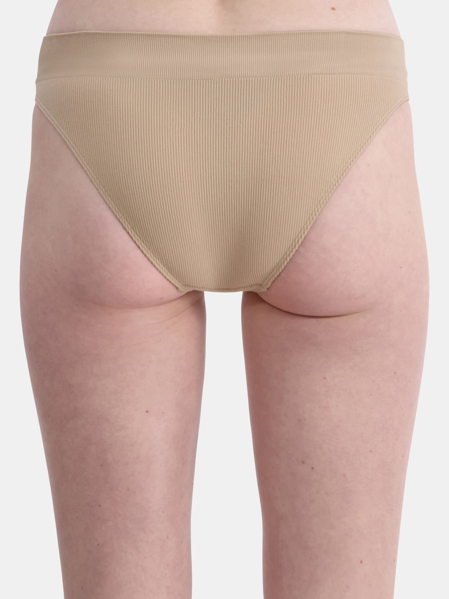 No Boundaries Seamless Cheeky Panties, Women's and Women's Plus