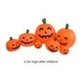 thumbnail image 2 of Calabaza inflable al aire libre 7pcs / set Adorno de Halloween aterrador para interior al aire libre, 2 of 6