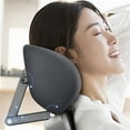 thumbnail image 3 of Appuie-Tête pour Chaise / Appuie-Tête Attachable Support de Cou pour Chaise de Bureau avec Éponge Élastique / Hauteur et Angle Réglables, 3 of 7