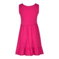 thumbnail image 4 of SnZhen Casual Dresses for Women Women's Fashion Sexy Solid Sleeveless Pleated Dresses Mini Dress, 4 of 5