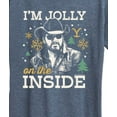 thumbnail image 3 of Yellowstone - Jolly On The Inside - Women's Short Sleeve Graphic T-Shirt, 3 of 6