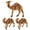 Orange, variant on LOLIPPYY Set of 3 Realistic Camel Figurines, Wild Animal Models for Desktop Decor, Collectibles and Home Ornaments