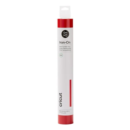 Cricut® Iron-On Vinyl Roll (5 ft) - Red