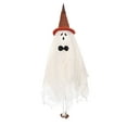 thumbnail image 2 of Halloween Decorations Outdoor, Halloween Hanging Decorations 20" Ghost Decor, White Cloth Hanging Ghost, Flying Ghost Halloween Party Decor Front Porch Yard Garden, 2 of 5