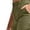 Red, variant on Women's High Waisted Cargo Pants Lightweight Summer Hiking with Pockets Cropped