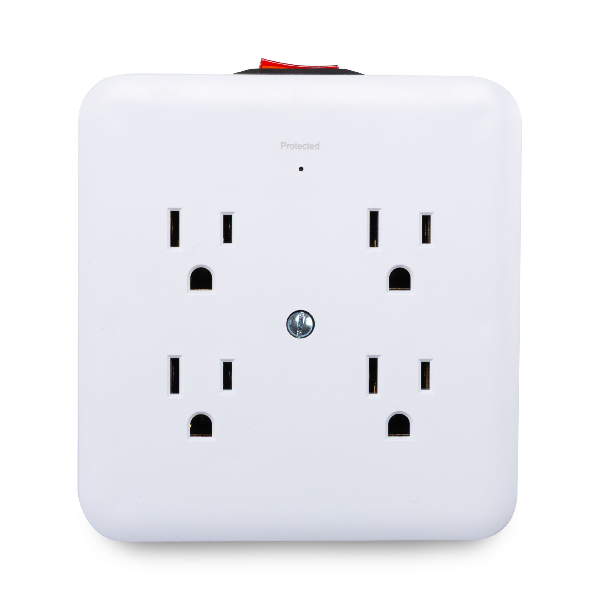 Merkury Innovations 8-Outlet Surge Protector USB Wall Tap photo 2