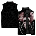 thumbnail image 1 of Chaquetas de invierno para hombre con estampado de monstruo personalizado Chaleco sin mangas para hombre cómodo y cálido Chaleco informal y versátil a prueba de viento frío, 1 of 5