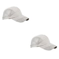 thumbnail image 3 of Qarigey Men Hat Clothing Accessory Sunshade Adjustable Mesh Drying Outdoor Summer Breathable Headgear Baseball Quick Sport Caps Beige 2piezas, 3 of 6
