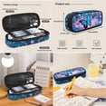 thumbnail image 6 of Yspwyqan 4Pcs Kids Backpack And Lunch Box Set for Boys Girls Glitter Blue Butterfly Lightweight School Backpack Set with Lunch Bag Pencil Case for Elementary Middle High School Travel, 6 of 7